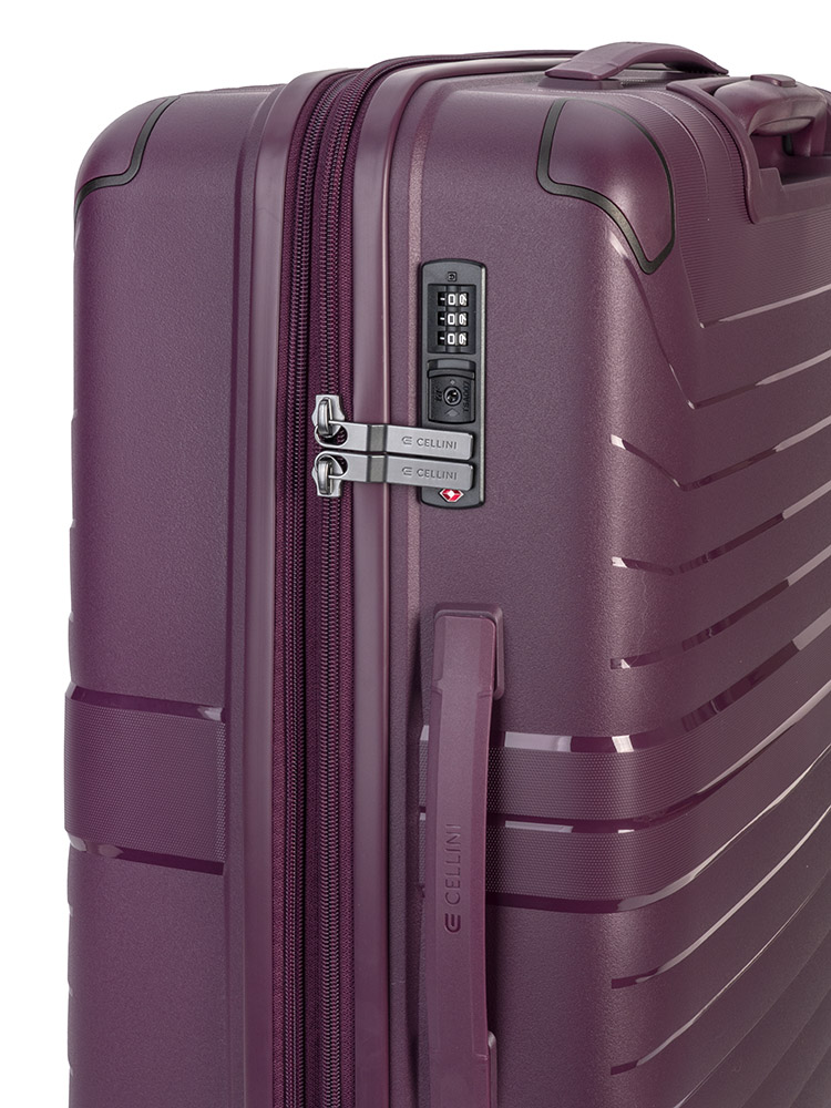 Cellini Guardlite Medium 4 Wheel Trolley Case 