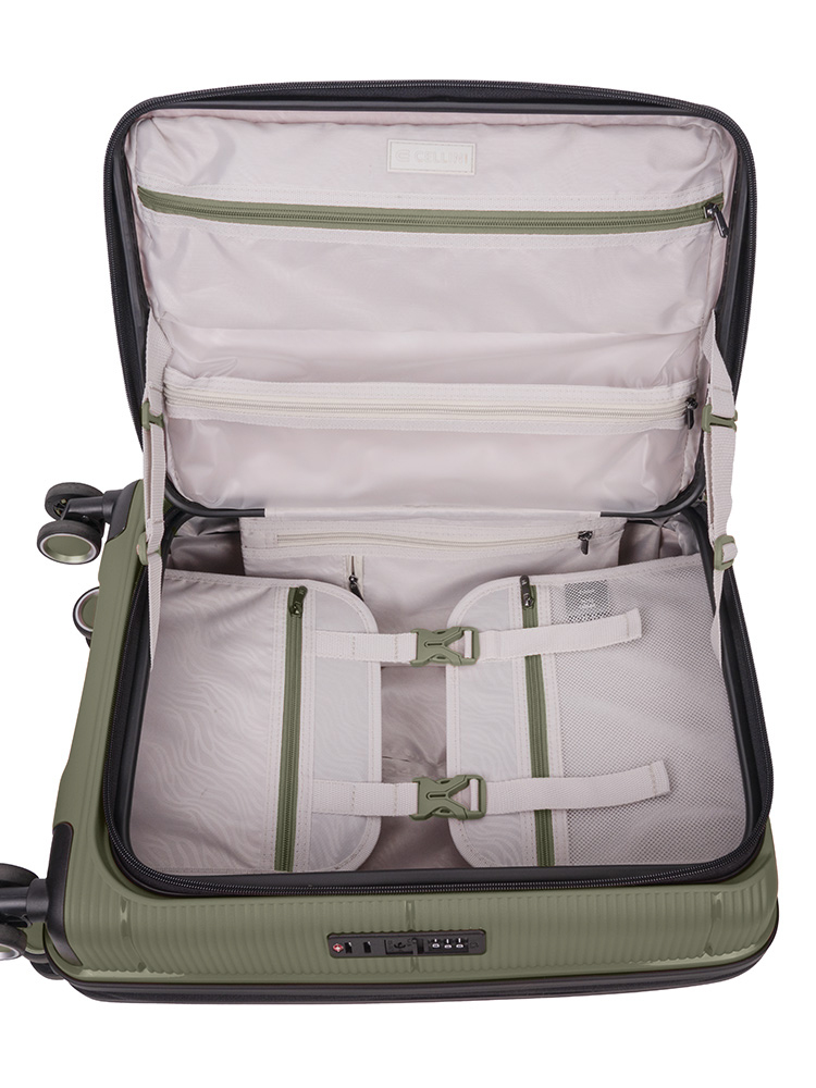 Cellini Ipak 4 Wheel Carry On Trolley Case