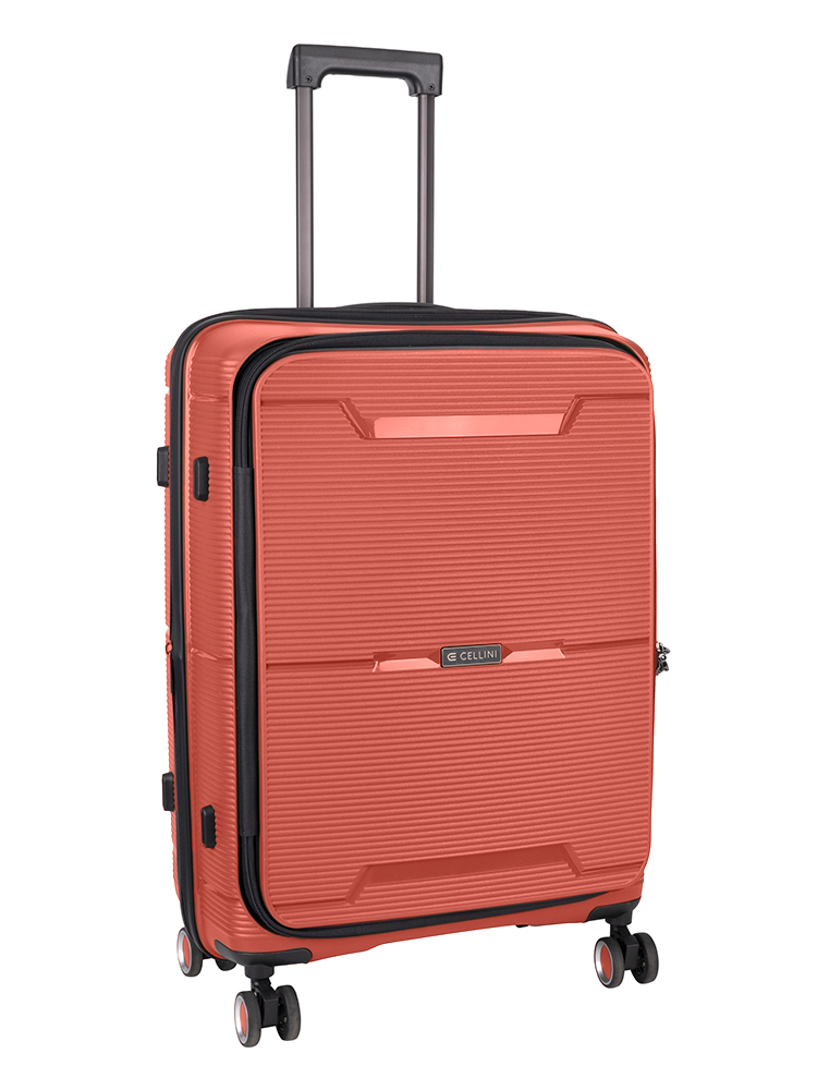 Cellini Ipak Medium 4 Wheel Trolley Case
