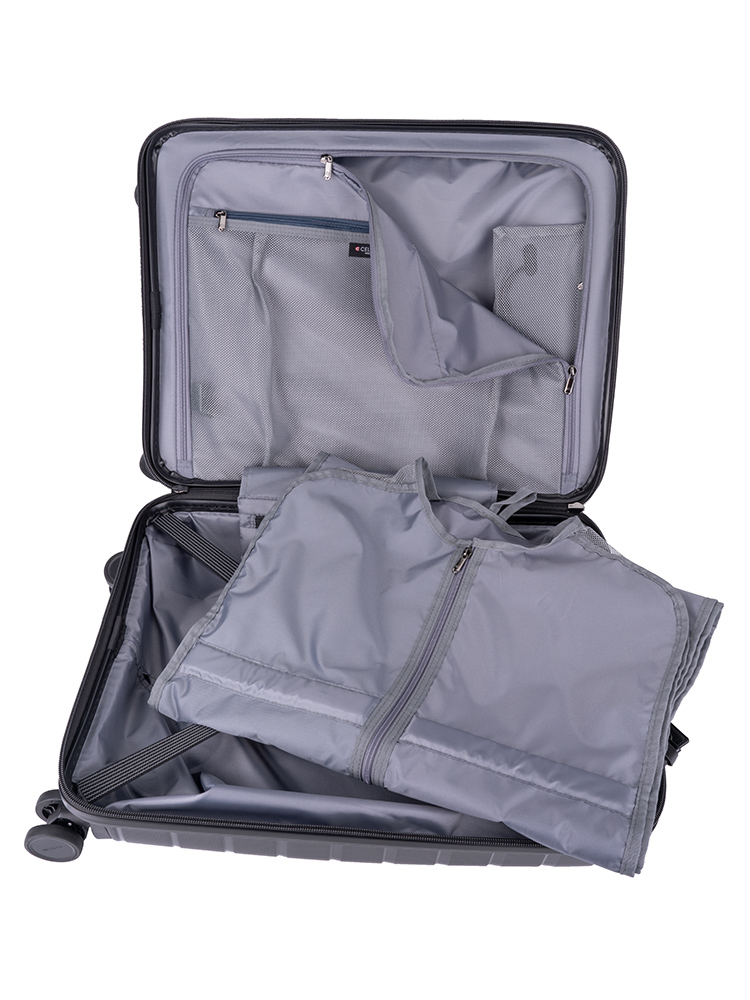 Cellini Microlite Soft Front Opener Trolley Carry On Business Case