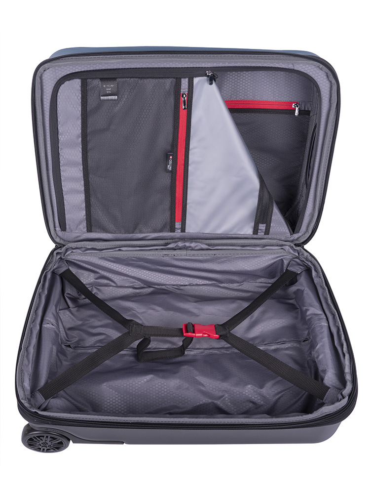 Cellini Pro X 2 Wheel Carry-On Pullman with Oversized Fastline All Terrain Wheels