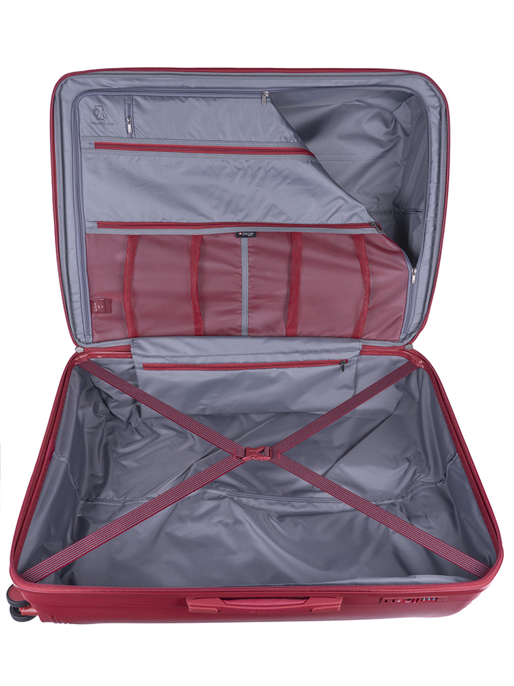 Cellini Qwest Large Volume 4 Wheel Trolley Case