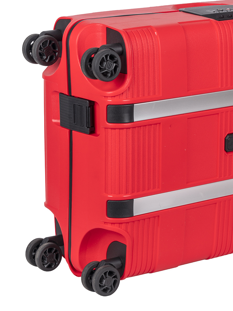 Cellini Safetech Zipperless Lock 4 Wheel Carry On Trolley