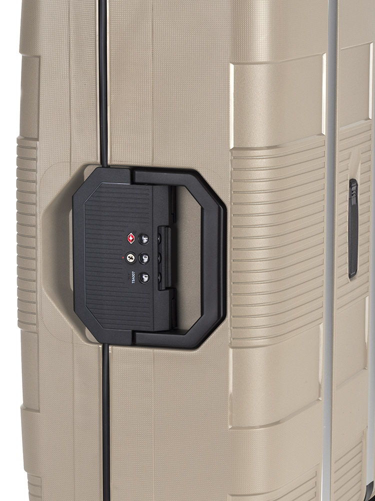 Cellini Safetech Zipperless Lock Medium 4 Wheel Trolley Case