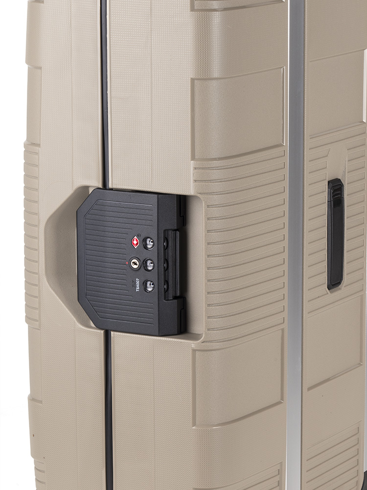 Cellini Safetech Zipperless Lock 4 Wheel Carry On Trolley