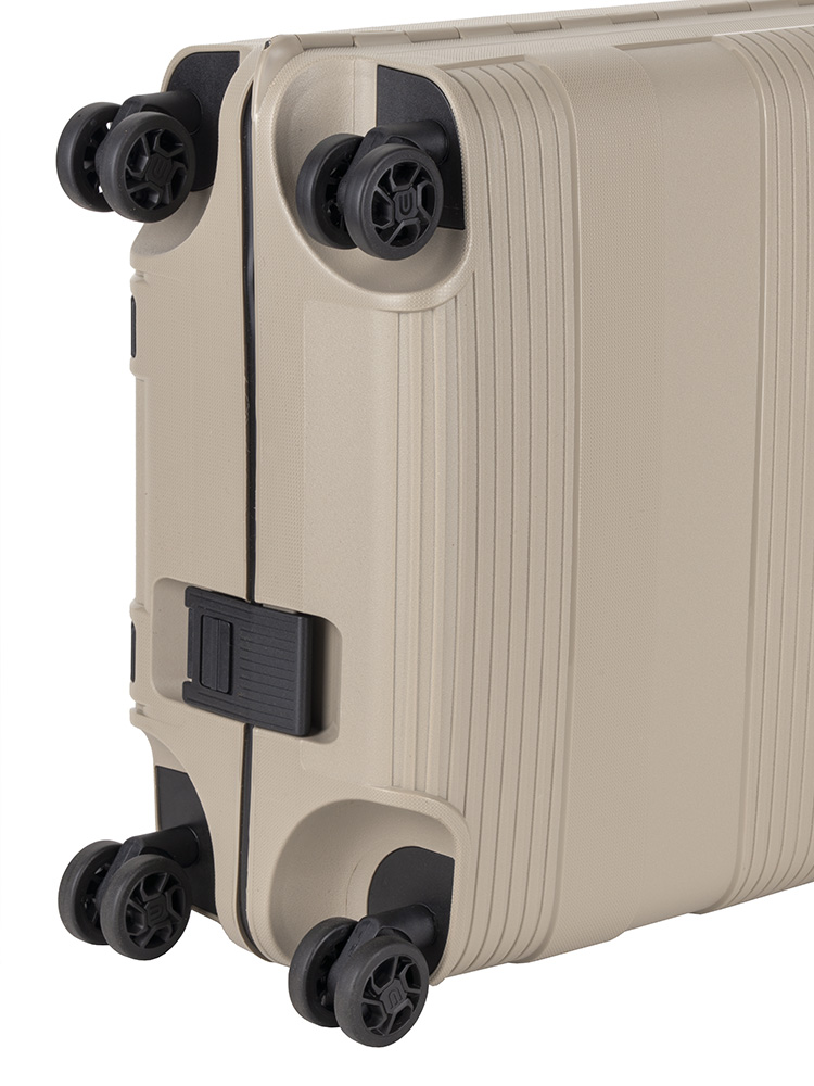 Cellini Safetech Zipperless Lock 4 Wheel Carry On Trolley