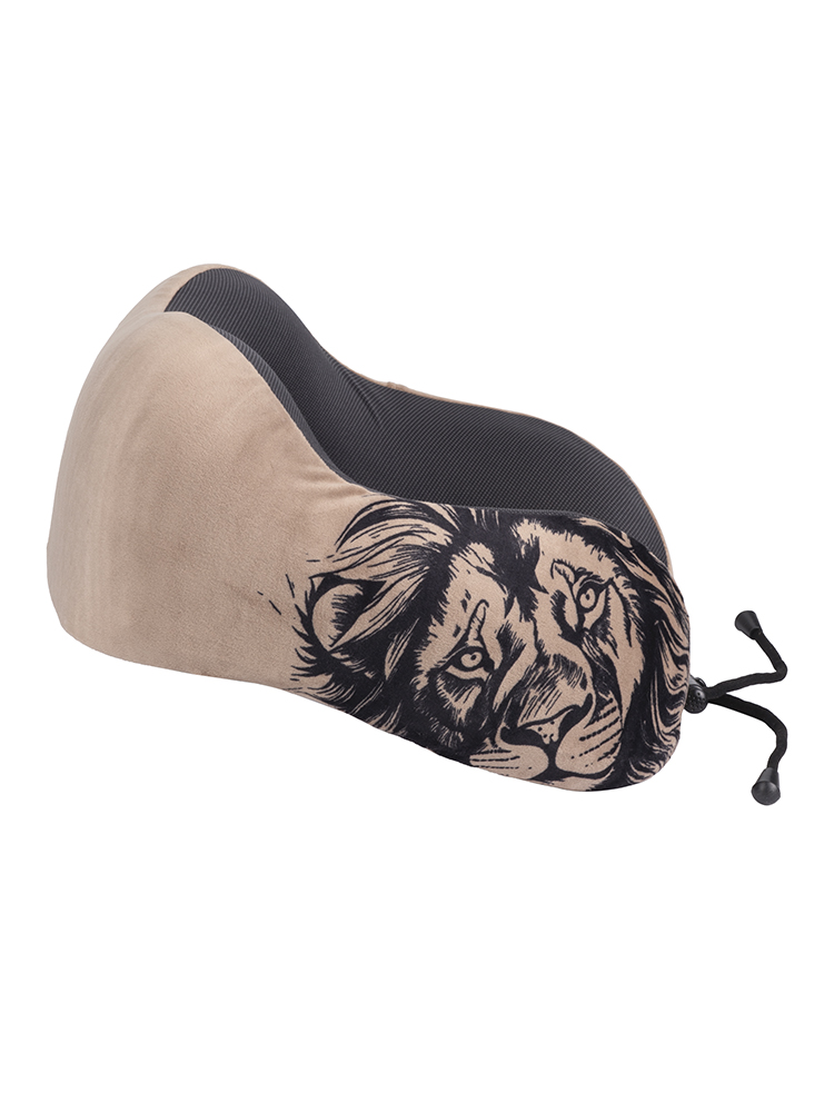 Cellini Accessories Safari Roll-Up Memory Foam Travel Pillow