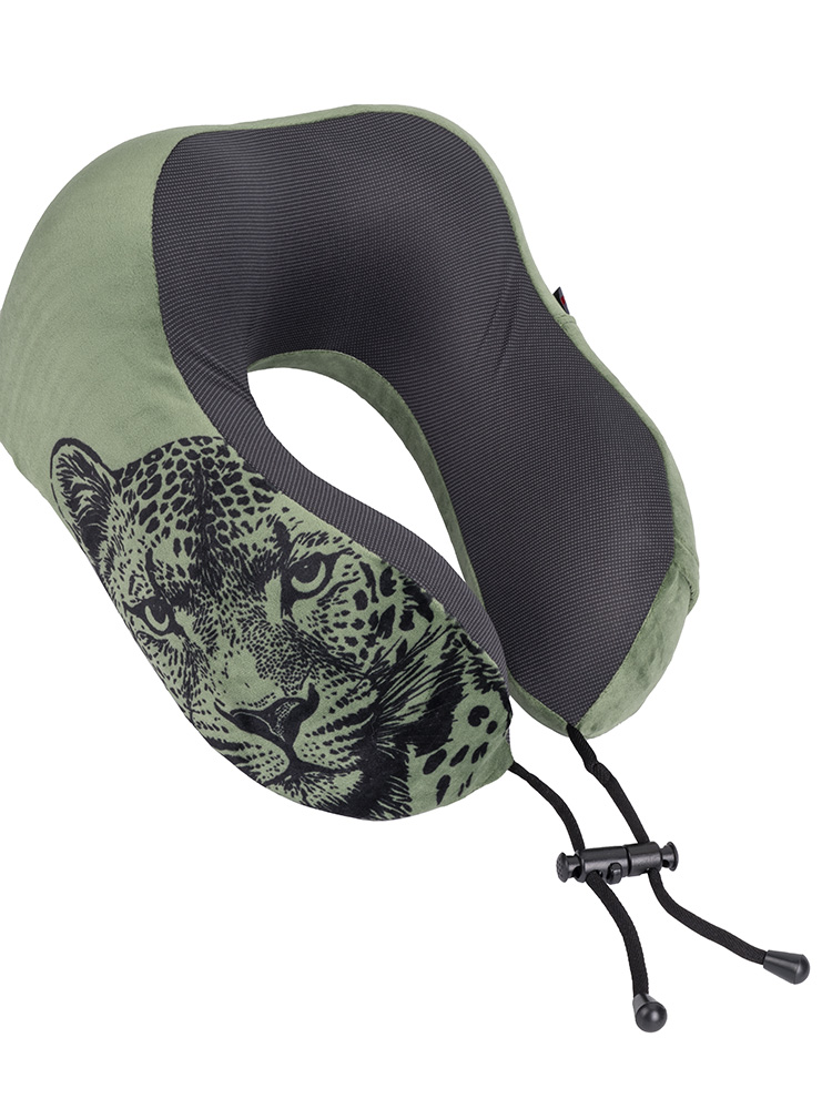Cellini Accessories Safari Roll-Up Memory Foam Travel Pillow