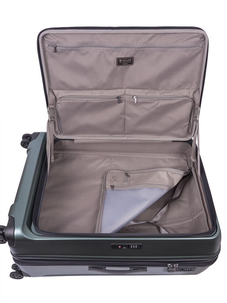 Cellini Tri Pak Large 4 Wheel Trolley Case