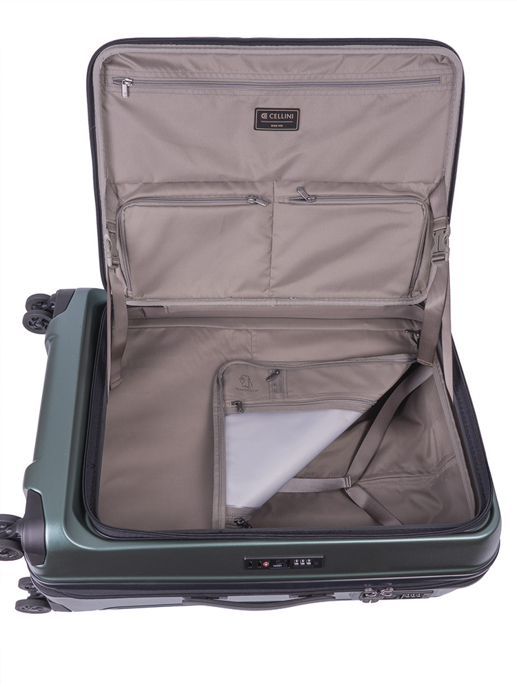 Cellini Tri Pak Medium 4 Wheel Trolley Case