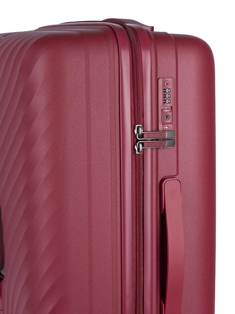 Cellini Xpedition Medium 4 Wheel Trolley Trunk