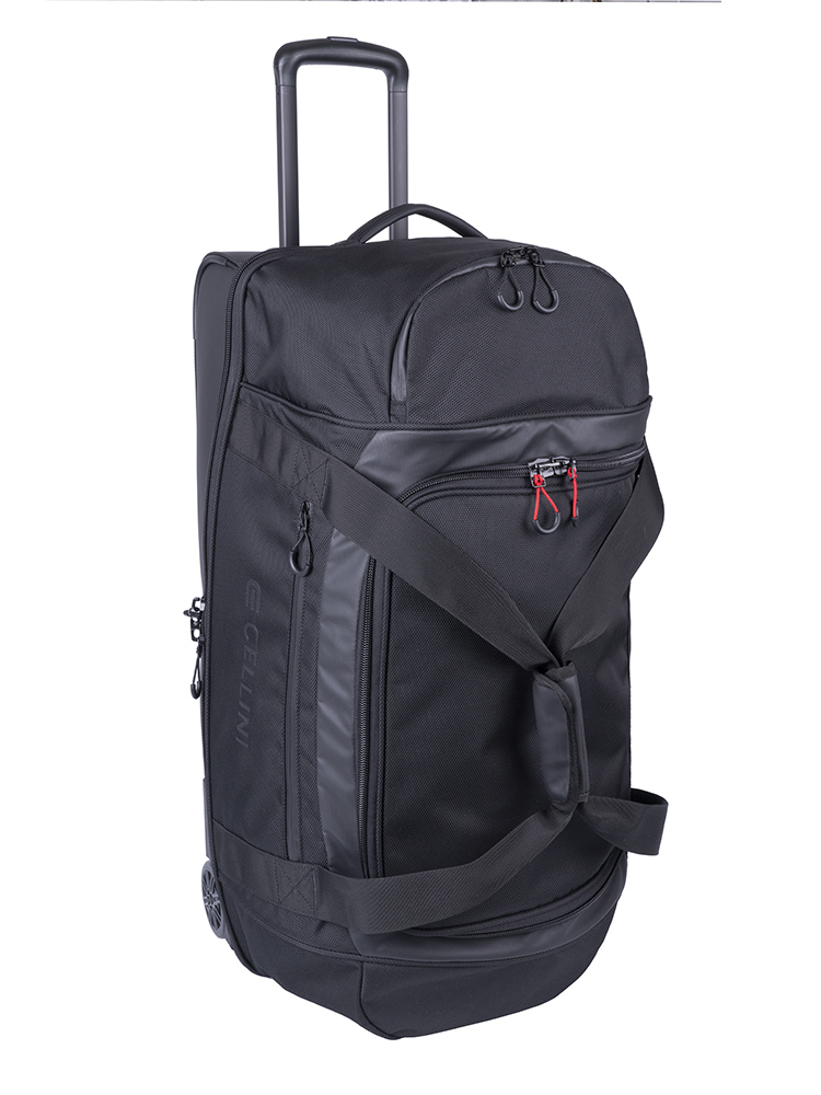 Cellini Xplorer Large Double Decker Trolley Duffel with Oversized Fastline All Terrain Wheels