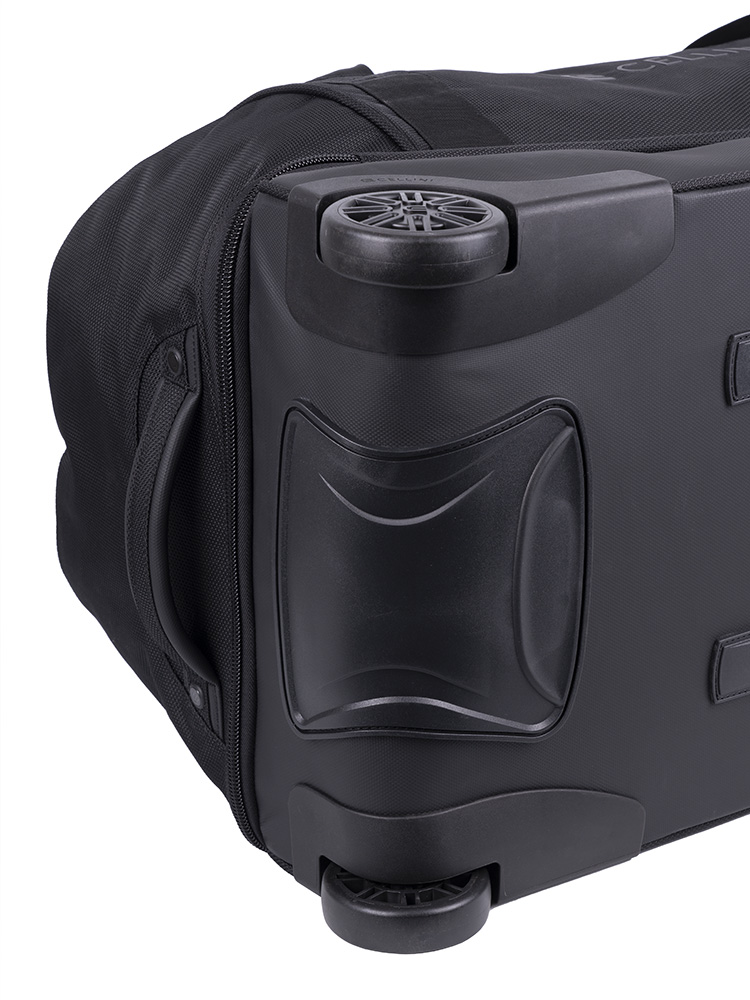 Cellini Xplorer Large Double Decker Trolley Duffel with Oversized Fastline All Terrain Wheels