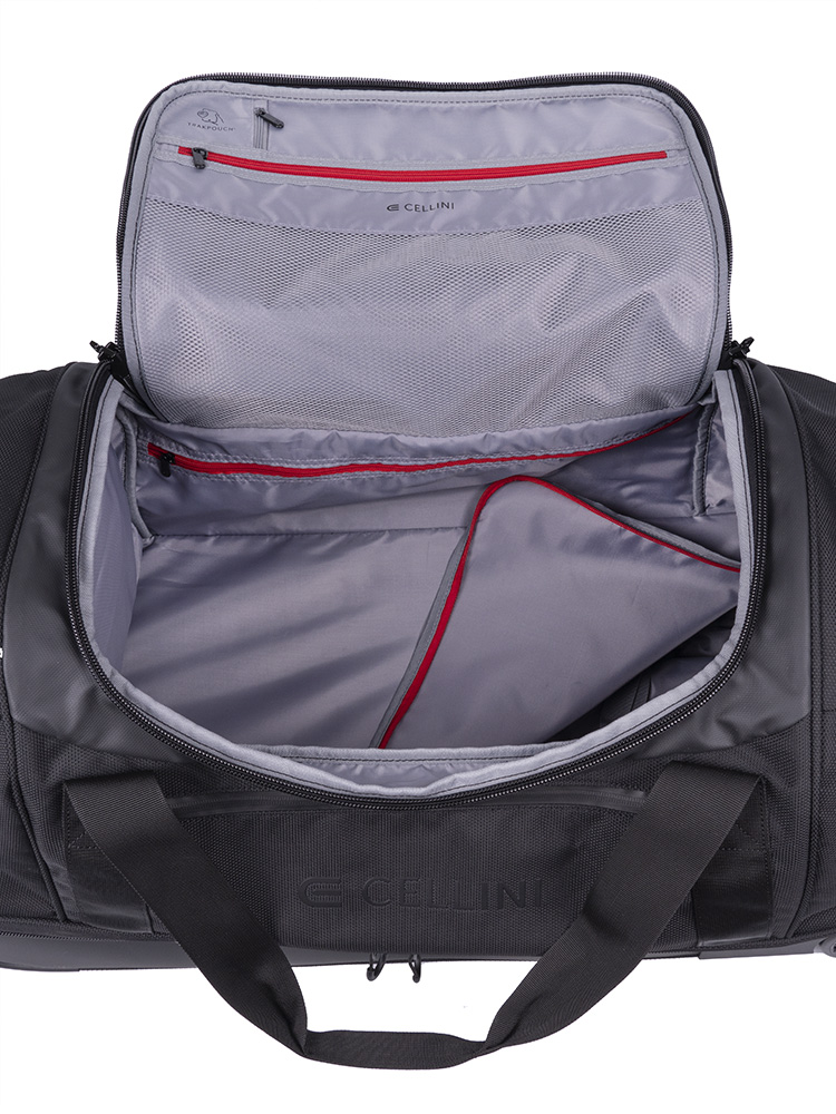 Cellini Xplorer Large Double Decker Trolley Duffel with Oversized Fastline All Terrain Wheels