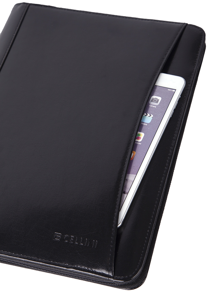 Cellini Agenda A4 Zip Around Leather Folder