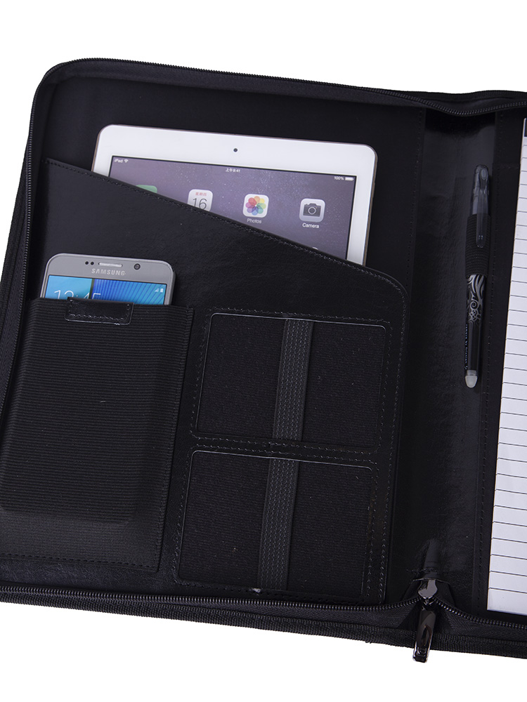 Cellini Agenda A4 Zip Around Leather Folder