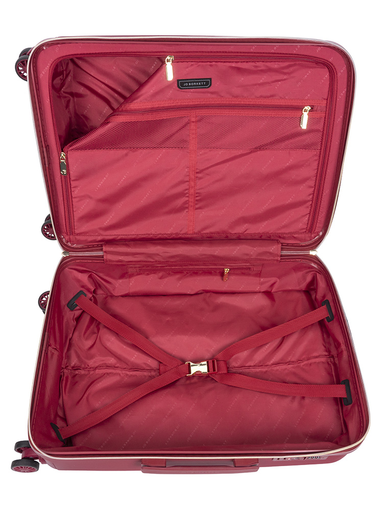 Jo Borkett Nouveau 4 Wheel Carry On Trolley