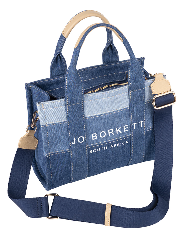 Jo Borkett Denim Medium Shopper