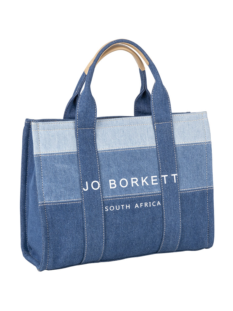 Jo Borkett Denim Large Shopper
