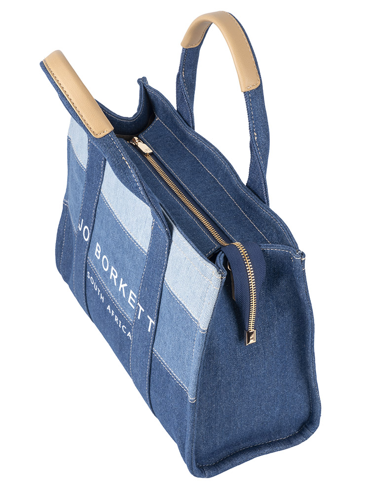 Jo Borkett Denim Large Shopper