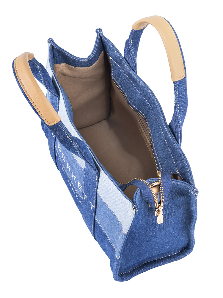 Jo Borkett Denim Large Shopper