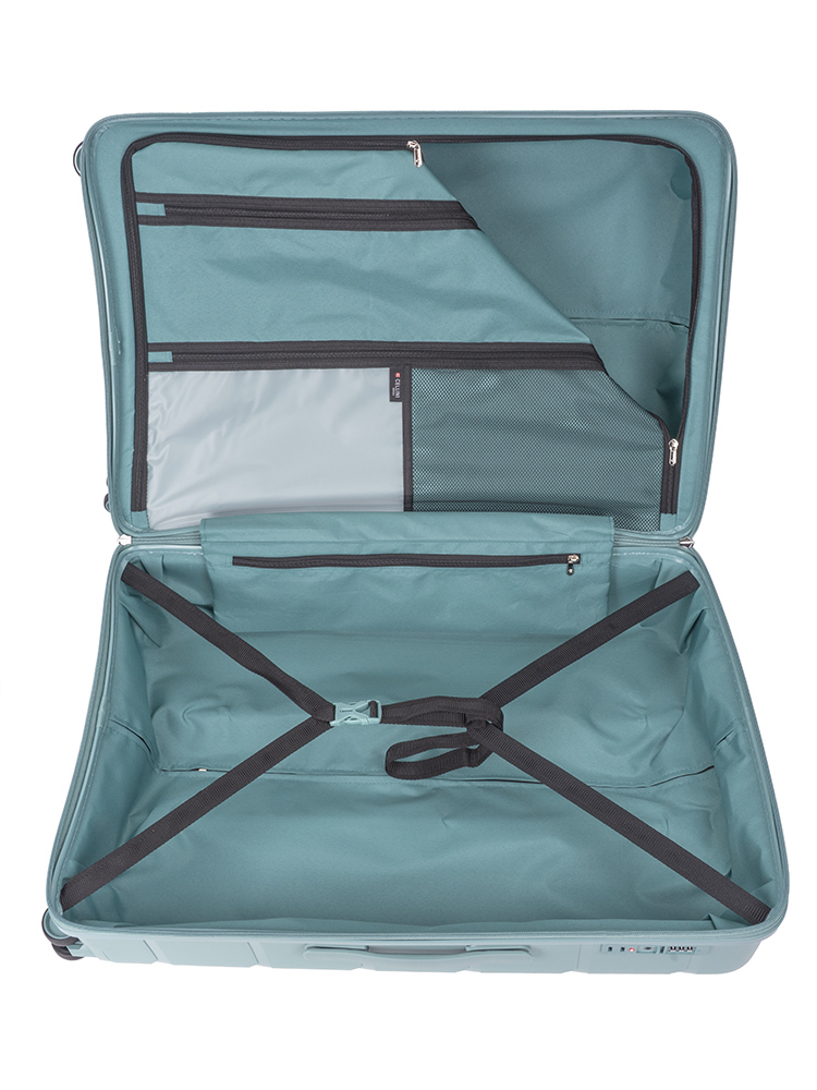 Cellini Rapido Large 4 Wheel Trolley - Blue