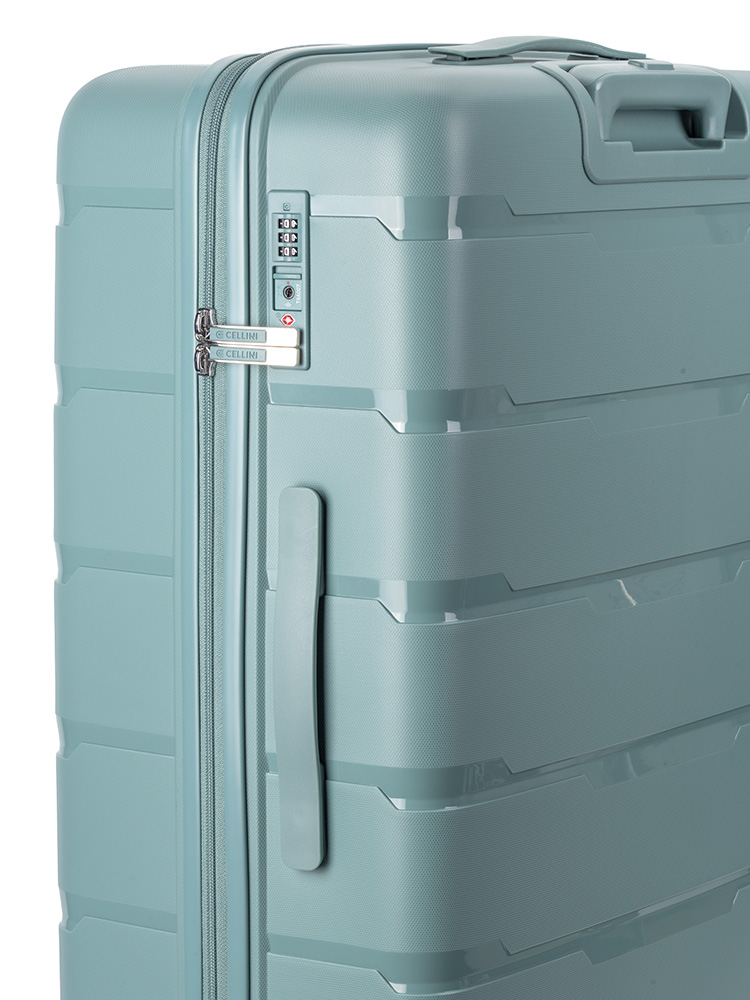 Cellini Rapido Large 4 Wheel Trolley - Blue