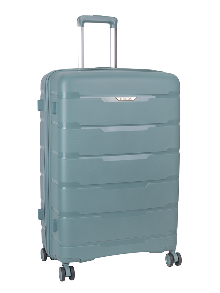 Cellini Rapido Large 4 Wheel Trolley - Blue