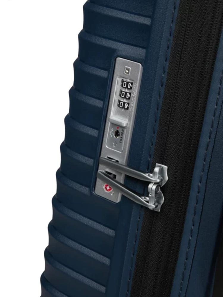 Samsonite Upscape Xtra Large 4 Wheel Trolley Case - Blue