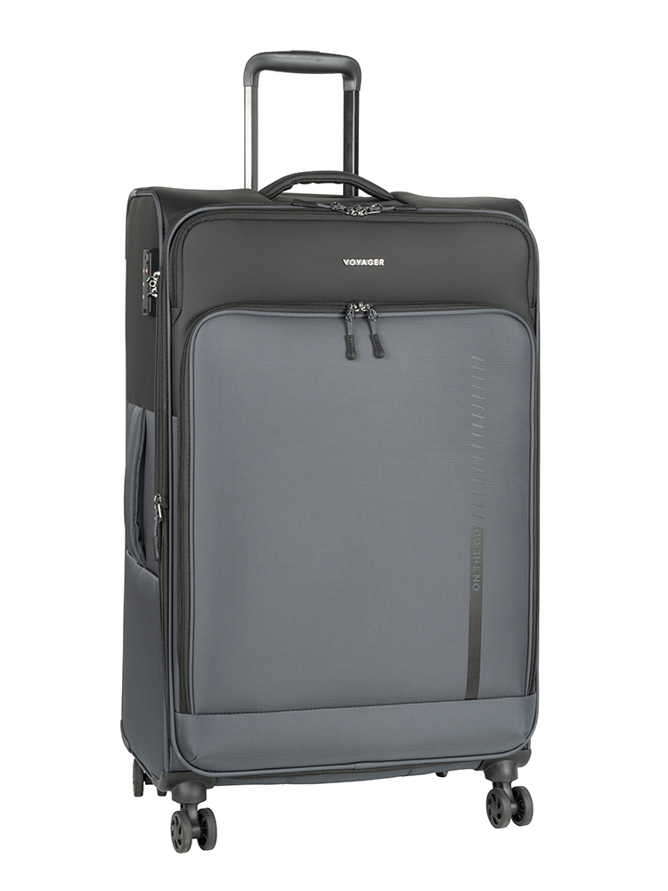 Voyager On The Go Large 4 Wheel Trolley Case - Sage