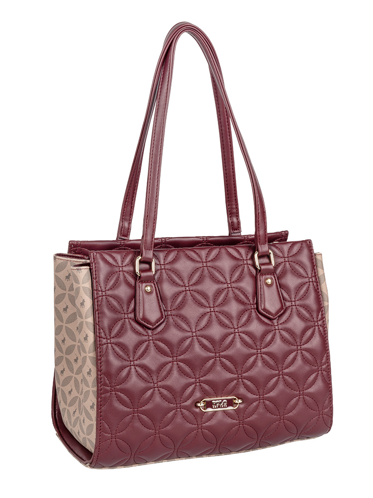Polo Madison Tote - Garnet