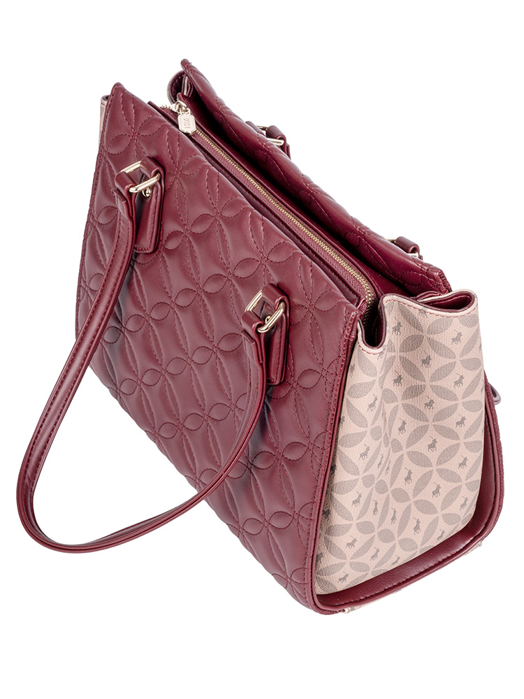 Polo Madison Tote - Garnet