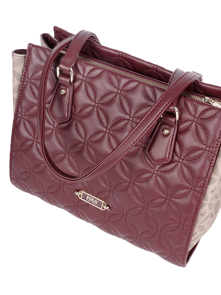 Polo Madison Tote - Garnet