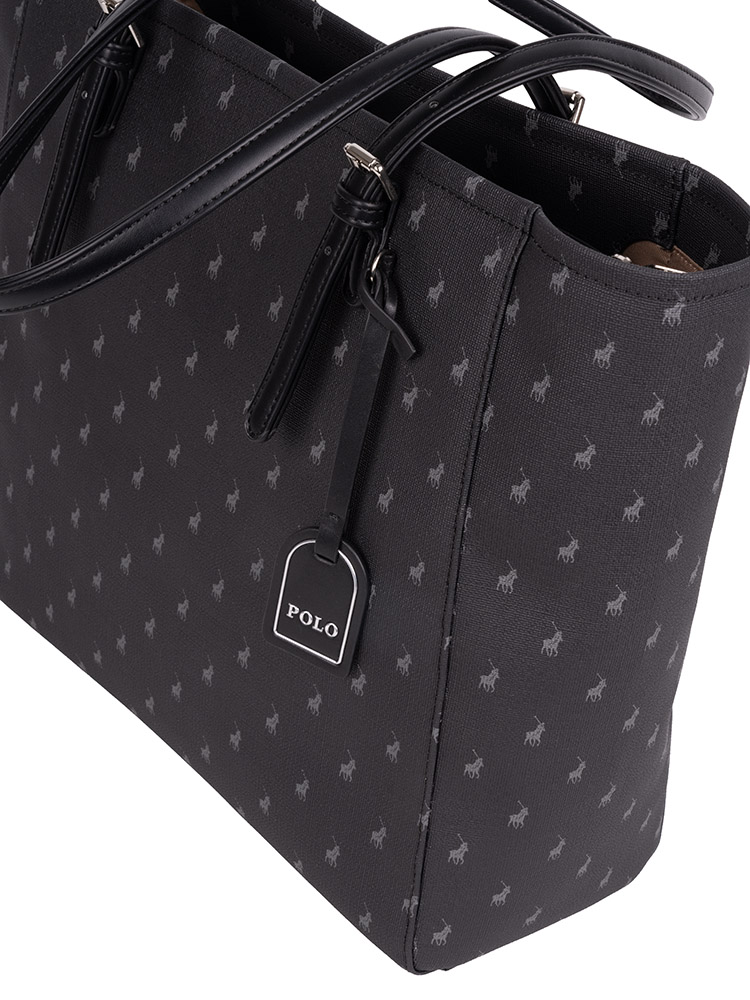 Polo Iconic Tote - Black