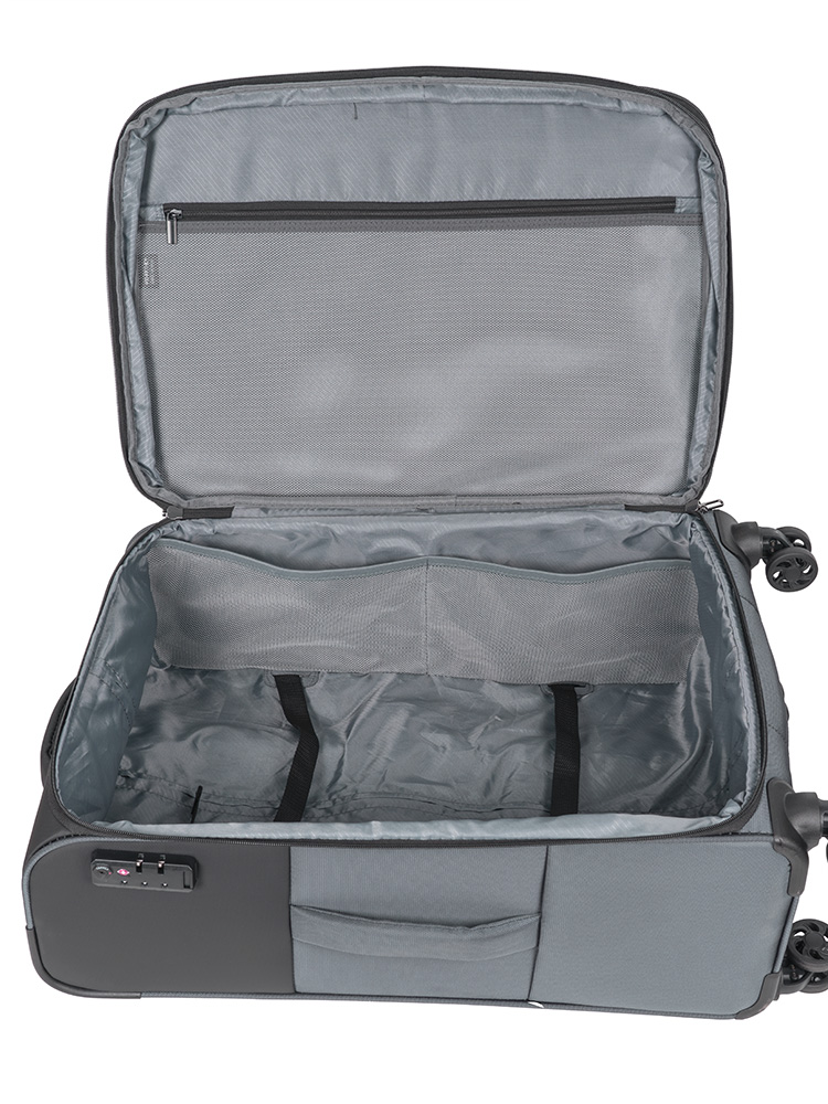 Voyager On The Go Medium 4 Wheel Trolley Case - Sage
