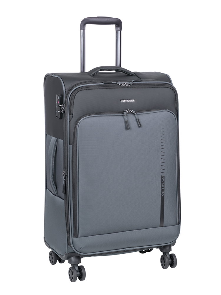 Voyager On The Go Medium 4 Wheel Trolley Case - Sage