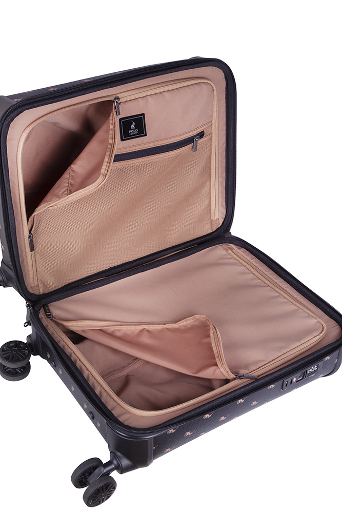 Polo Double Pack 4 Wheel Carry On Trolley