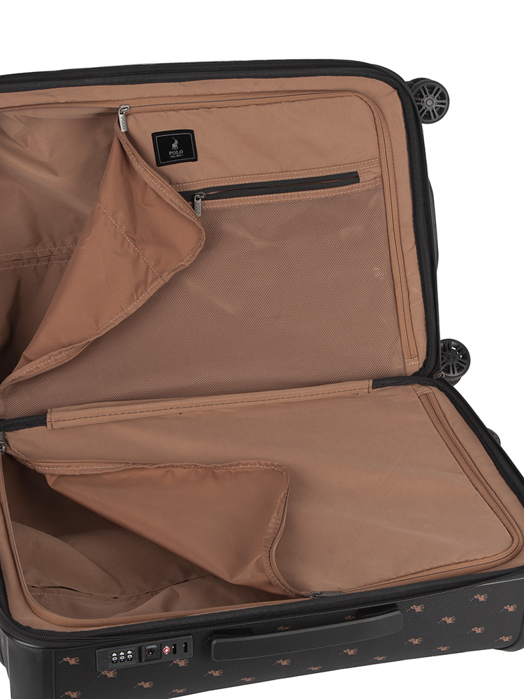 Polo Double Pack Large 4 Wheel Trolley Case