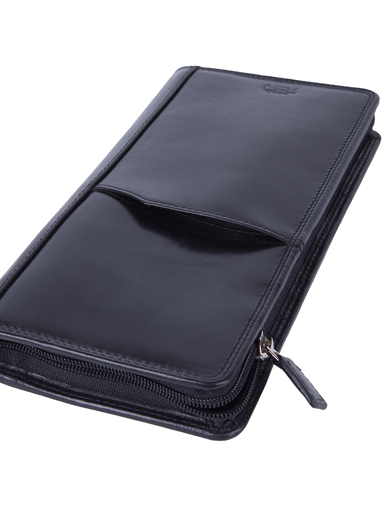 Polo Kenya Single Zip Travel Wallet