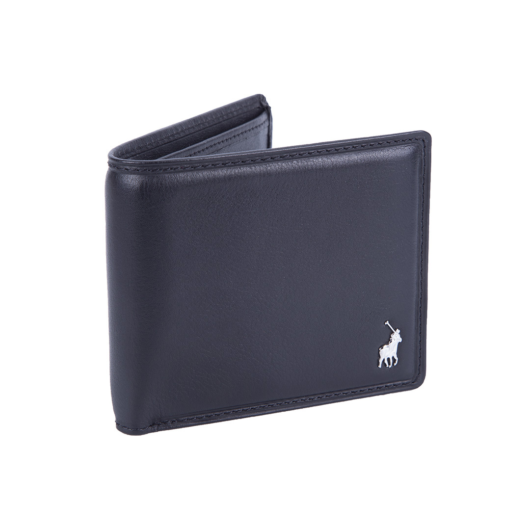 Polo Nappa Billfold with Coin Section