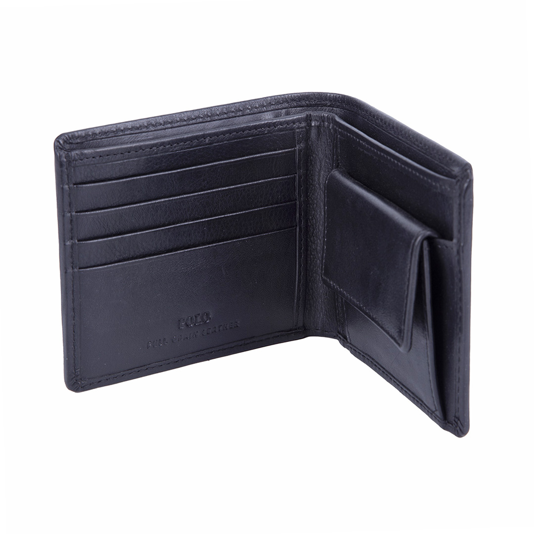 Polo Nappa Billfold with Coin Section