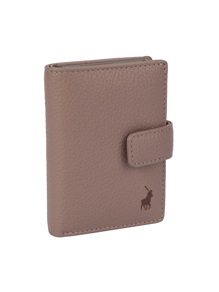 Polo Pop-Up Leather Tab Wallet