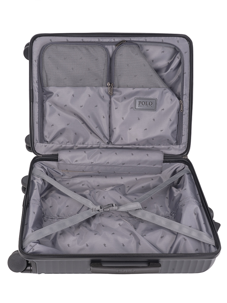 Polo Small 4 Wheel Carry On Trolley Trunk 