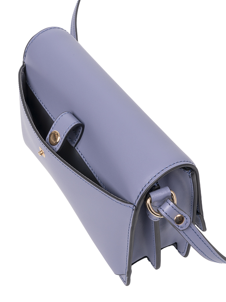Polo Box Calf Concertina Sling - Blue