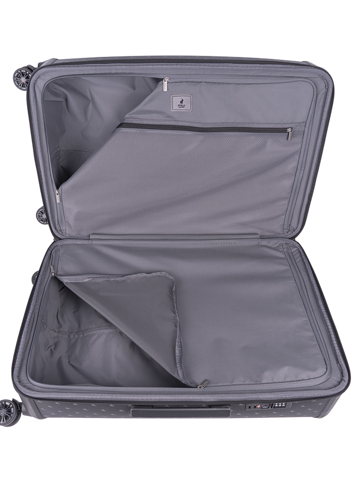 Polo Double Pack Large 4 Wheel Trolley Case