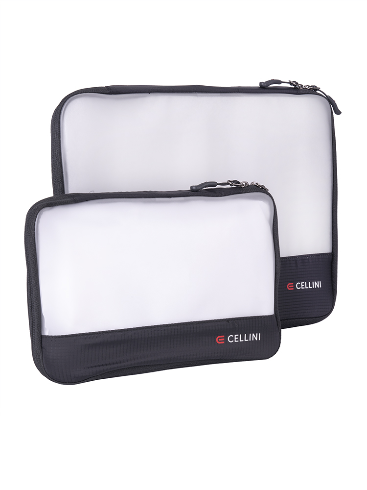 Cellini Travel Accessories 2 Pack Large and Medium Packing Cubes