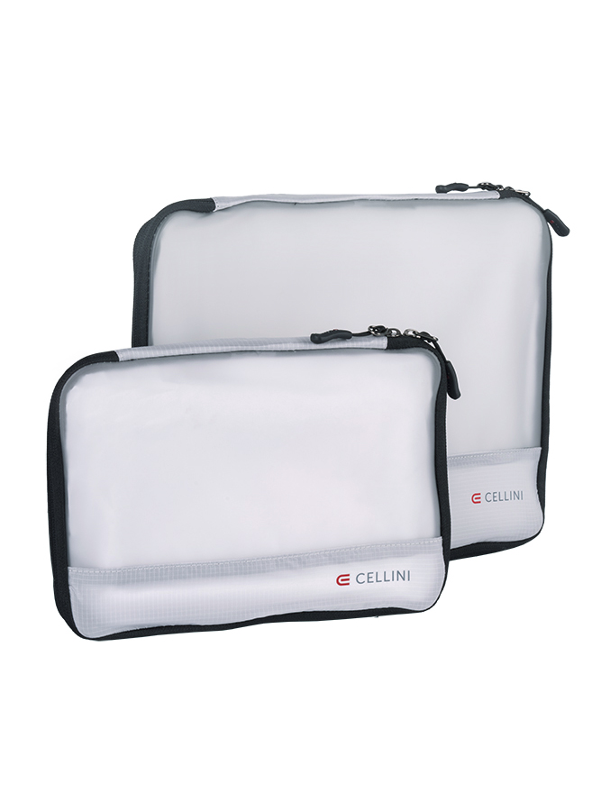 Cellini Travel Accessories 2 Pack Large and Medium Packing Cubes