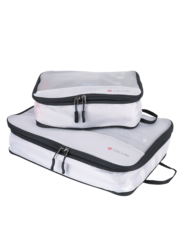 Cellini Travel Accessories 2 Pack Large and Medium Packing Cubes