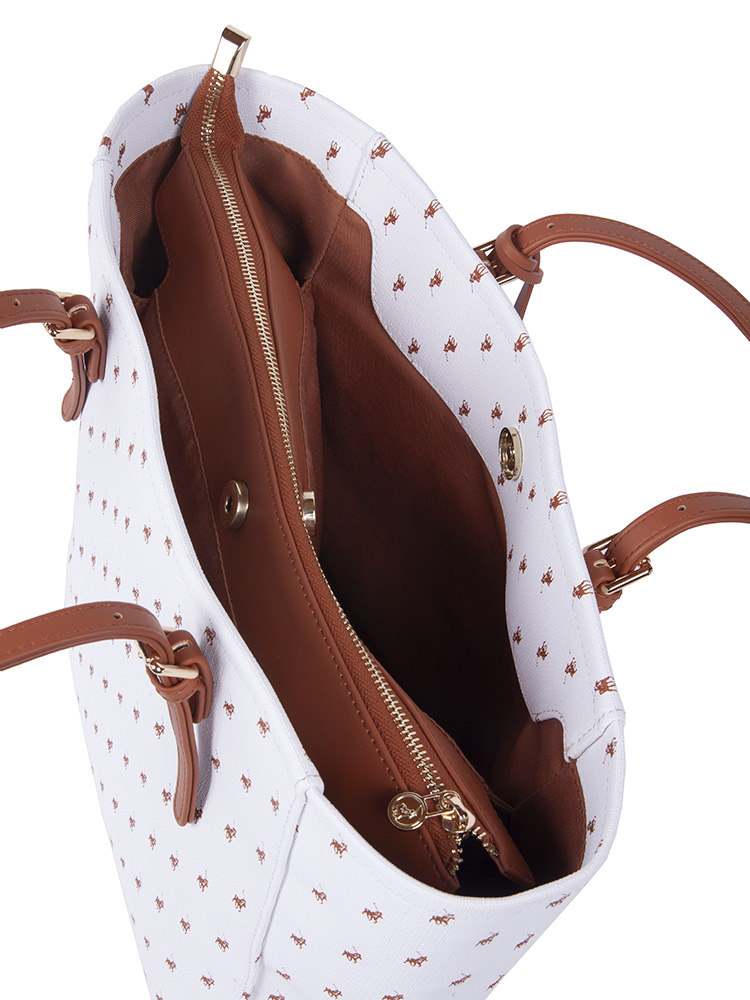 Polo Iconic Tote - White