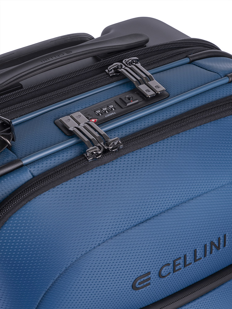 Cellini Pro X 2 Wheel Carry-On Pullman with Oversized Fastline All Terrain Wheels